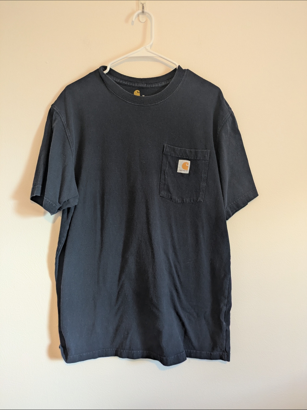 Carhartt Navy Blue Short Sleeve Pocket Tee